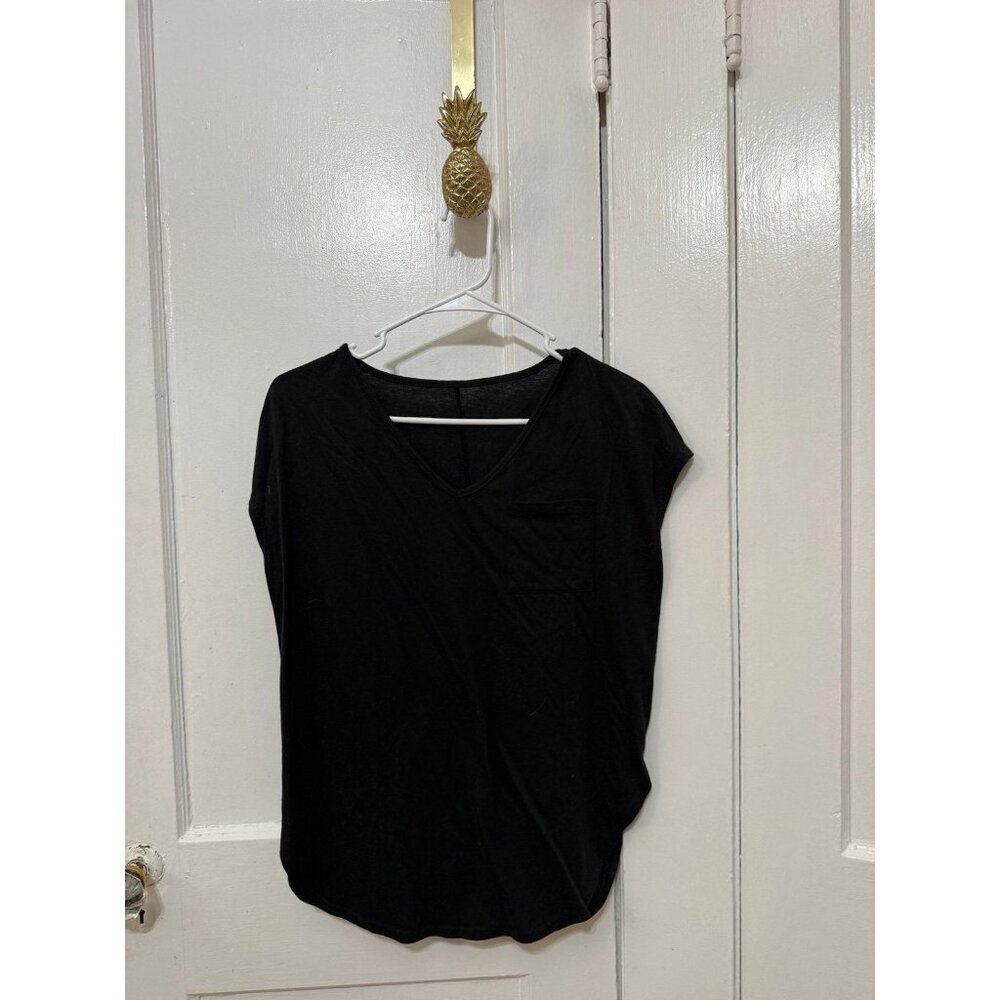 SHEIN women’s size medium black short sleeve top